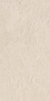 Rectified almond-beige porcelain tile with a soft matte concrete finish, embodying urban minimalism and brutalist elegance.