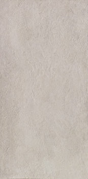 Rectified porcelain tile in urban white concrete finish, semi-glossy surface with minimalist elegance for refined interiors.