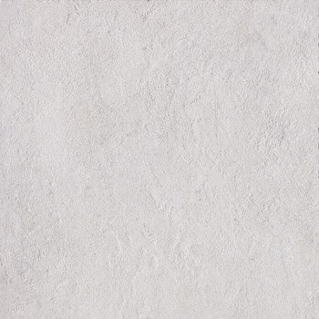 Matte white porcelain tile with refined concrete texture, embodying urban minimalism and brutalist elegance in a serene square format.
