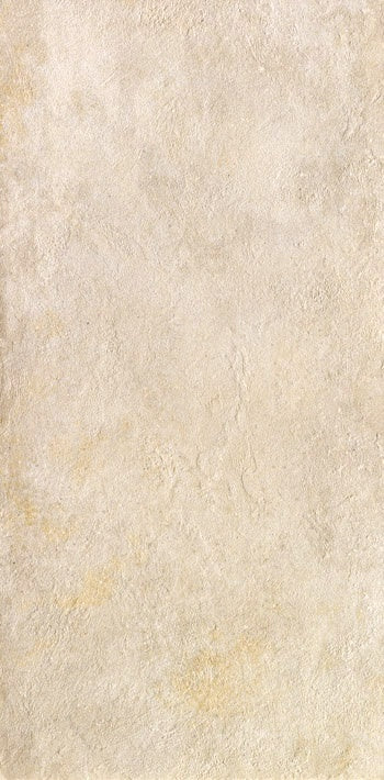 Bush-hammered porcelain tile in warm almond, textured matte finish with refined concrete elegance for serene urban interiors.