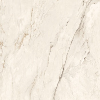 Luxurious matte porcelain tile with soft white marble veins, refined rectified edges, and timeless minimalist elegance.
