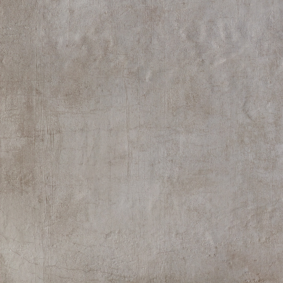 Rectified matte gray porcelain tile with a refined concrete aesthetic, offering understated elegance and urban sophistication for modern interiors.