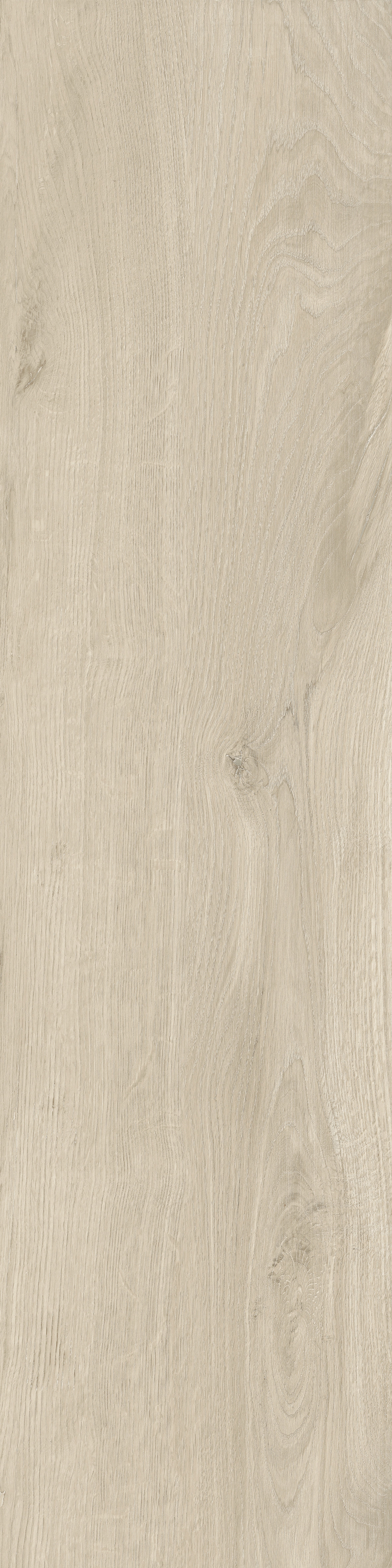 Matte almond wood-look porcelain bullnose trim with warm, natural grain for seamless modern transitions.