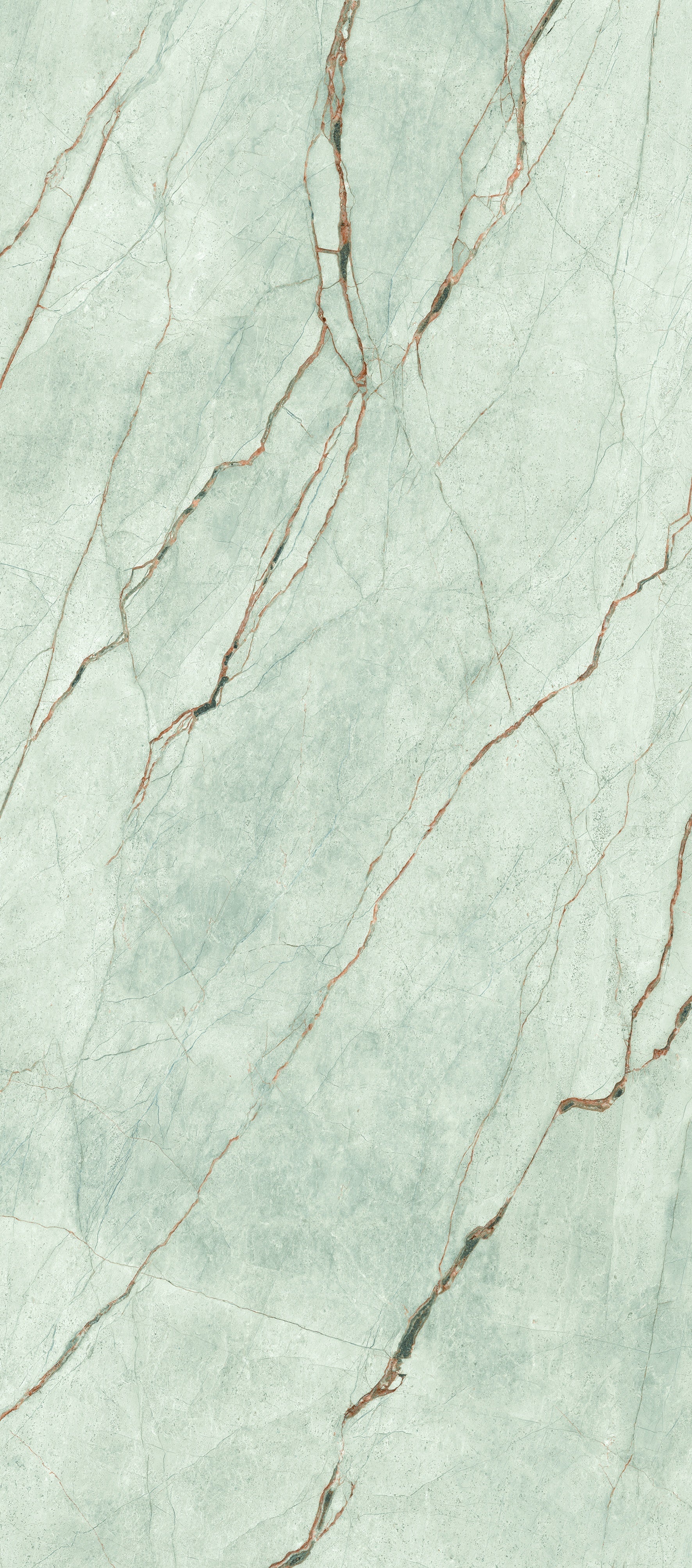 THE ROOM: Grey Roots Marble Rectangle Flat Wall Porcelain Field Tile (23 5/8"x47 1/4"x6.5mm | semi glossy)