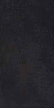 Sleek matte black porcelain tile with a refined, minimalist edge for modern luxury interiors.