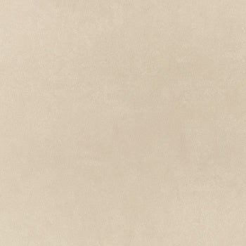 Modern matte porcelain tile in soft almond, full-body texture, sleek square format with refined minimalist elegance for timeless interiors.