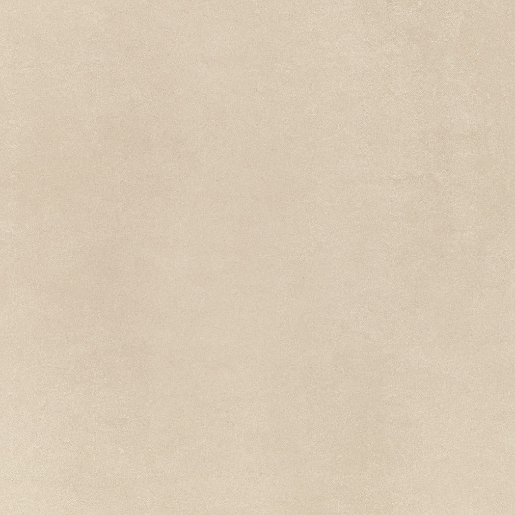 Glossy almond porcelain tile with refined modern elegance, full-body durability, and sleek minimalist charm for timeless interiors.