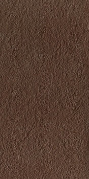 Bush-hammered brown porcelain tile with a matte rustic texture, exuding modern sophistication and timeless durability for refined interiors.