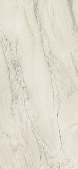 Matte porcelain wall tile in warm beige with refined marble-inspired texture, exuding earthy elegance and contemporary sophistication.