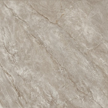 Luxurious beige-grey marble-effect porcelain tile with refined patina, open grain texture, and timeless natural geometric patterns.