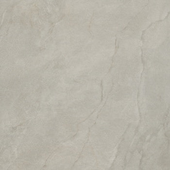 A refined gray porcelain tile with the timeless elegance of well-worn marble, featuring soft natural veining and a semi-glossy finish.