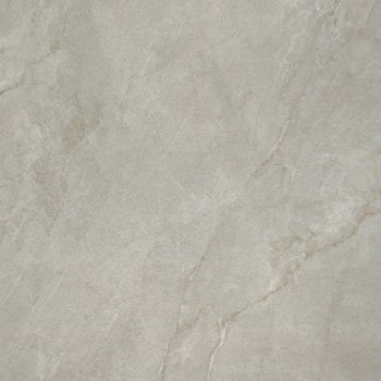 Elegant grey marble-effect porcelain bullnose trim with a softly worn patina and refined natural veining for seamless luxury transitions.