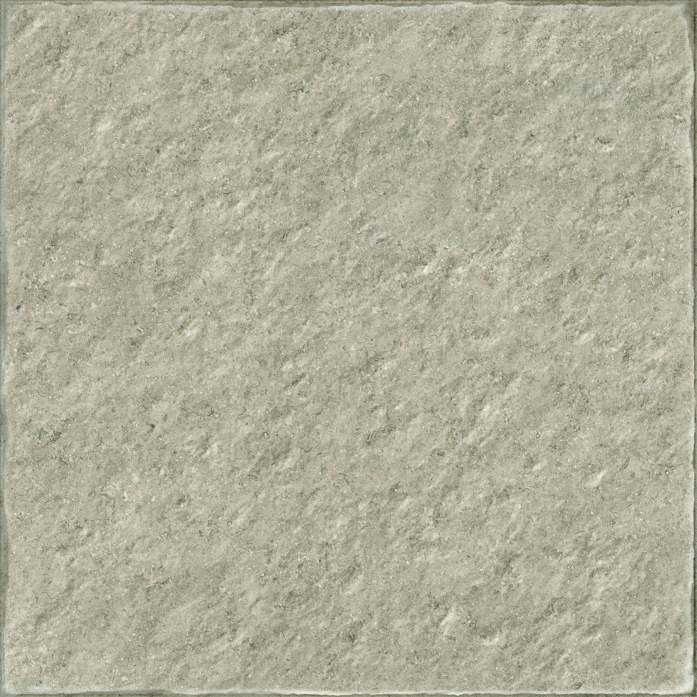 A textured greige porcelain paving tile with a matte stone-inspired finish, exuding natural elegance and urban sophistication.