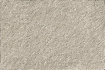 A textured greige porcelain paving tile with a matte sedimentary stone look, exuding urban elegance and natural warmth.