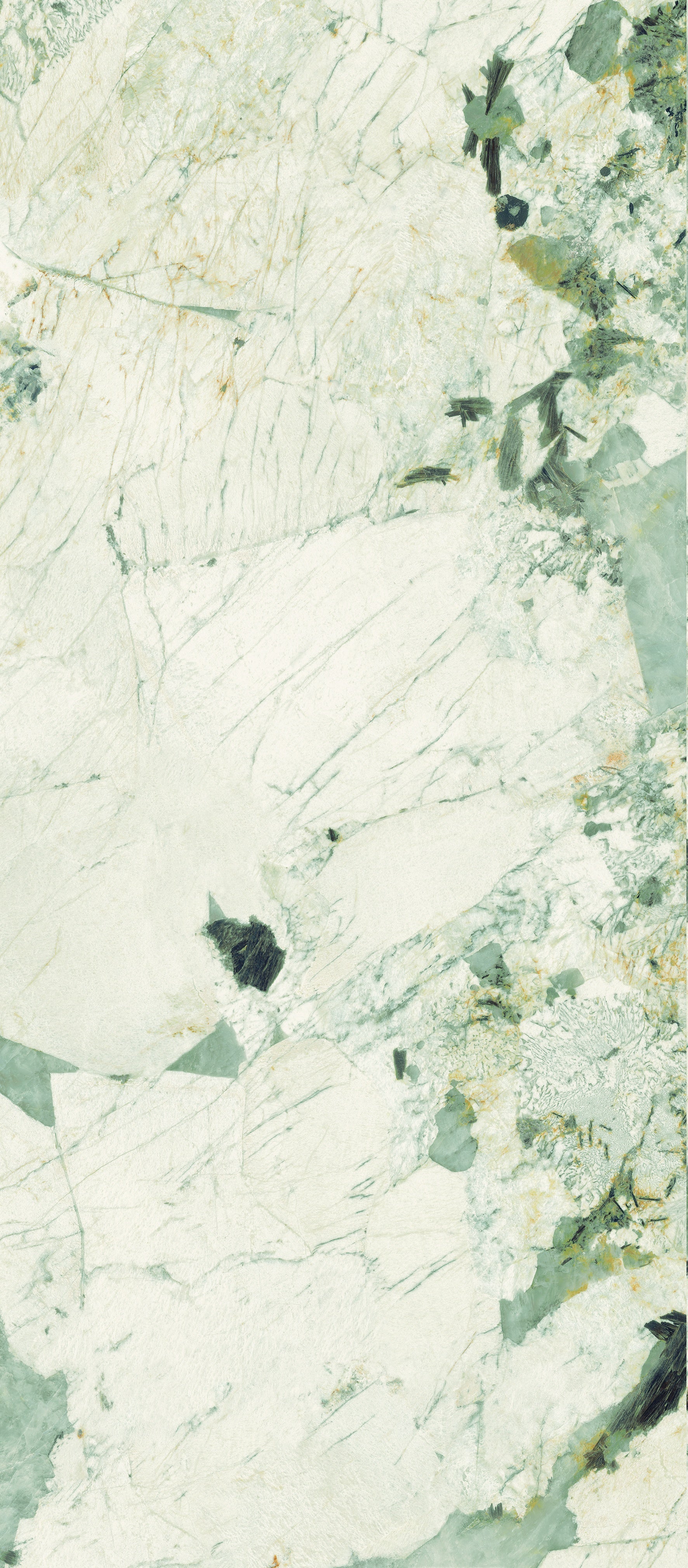Sleek white porcelain bullnose trim with refined quartzite veining, evoking polished Patagonia stone for luxurious minimalist edges.