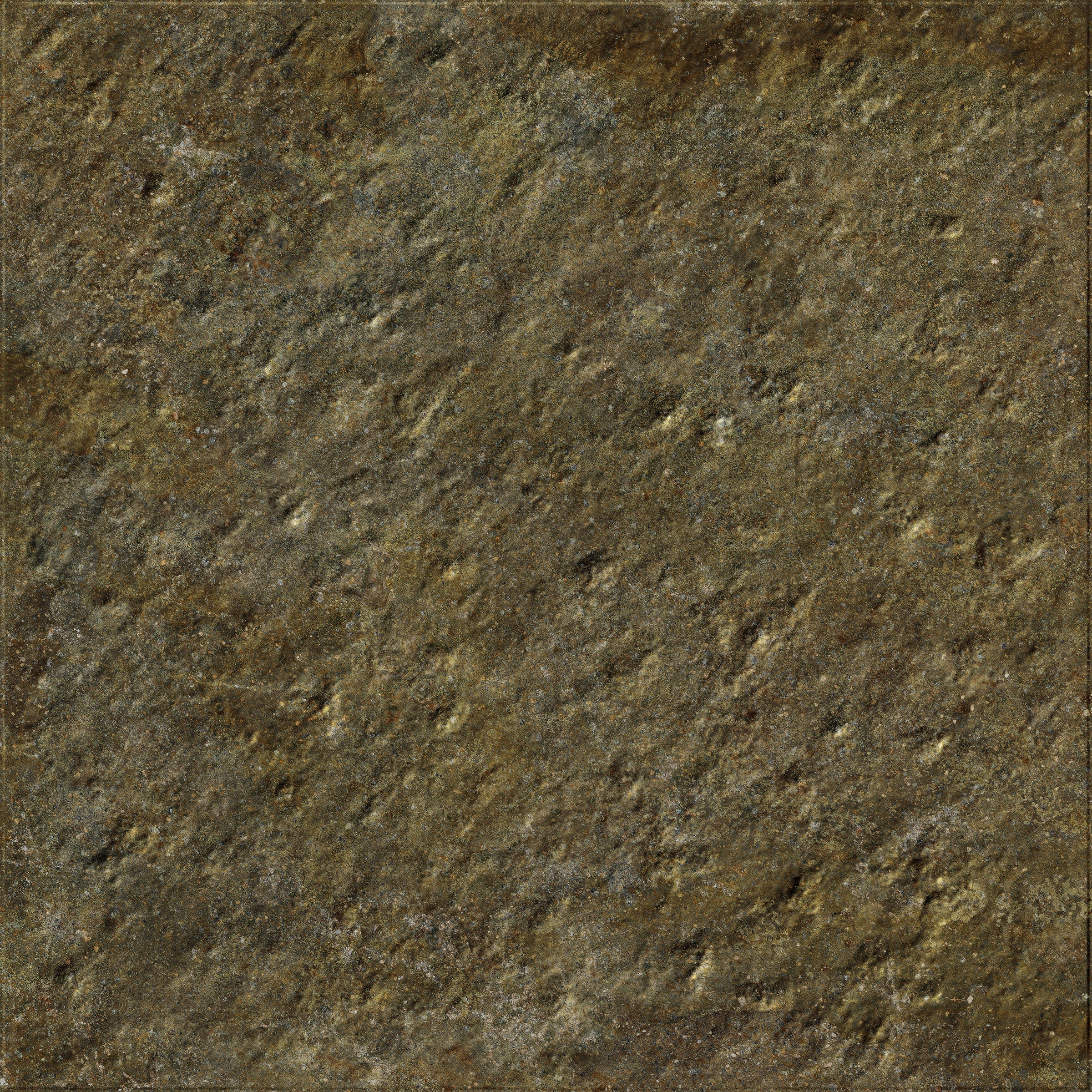 A textured porcelain paving tile in warm porfido-mix limestone tones, evoking rustic Italian elegance with a refined matte finish.