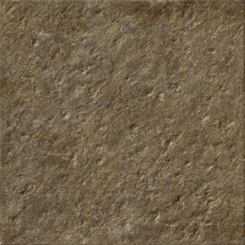 A textured porcelain paving tile in warm porfido-mix limestone tones, evoking rustic Italian elegance with a refined matte finish.