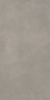 Smooth matte porcelain tile in soft smoke grey, minimalist and warm, with a refined rectified edge for seamless luxury interiors.