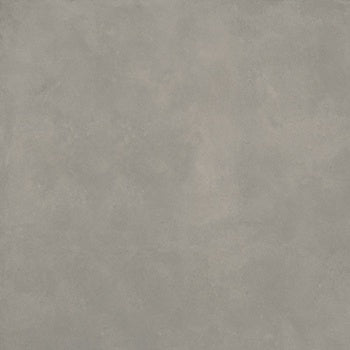 Smooth matte porcelain tile in soft smoke gray, minimalist and warm, with a refined rectified edge for seamless luxury.