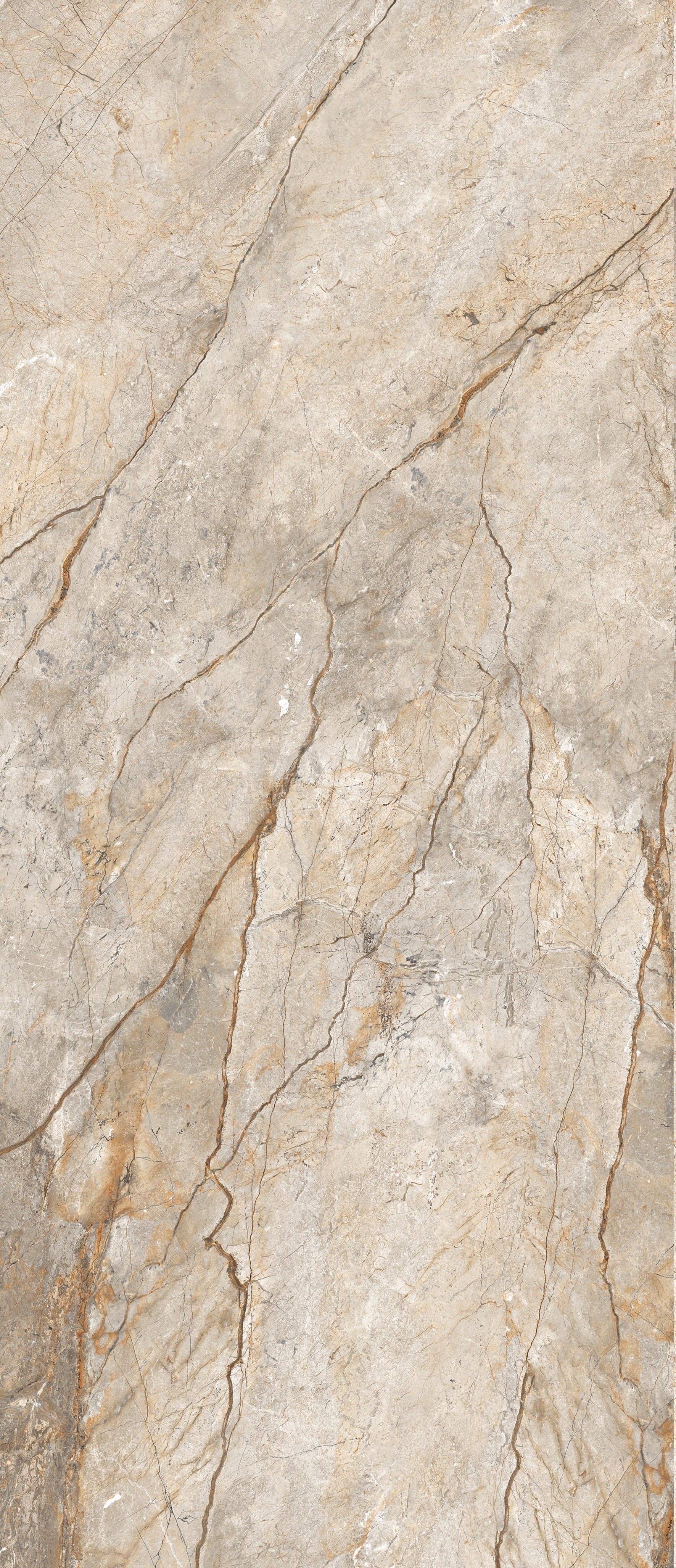 Luxurious dove-grey marble-look porcelain tile with refined veining and a matte finish for timeless, high-fashion interiors.