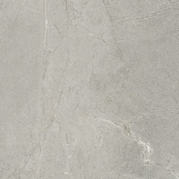 Luxurious matte silver porcelain paving tile with refined marble-inspired texture, exuding bold elegance and industrial sophistication.