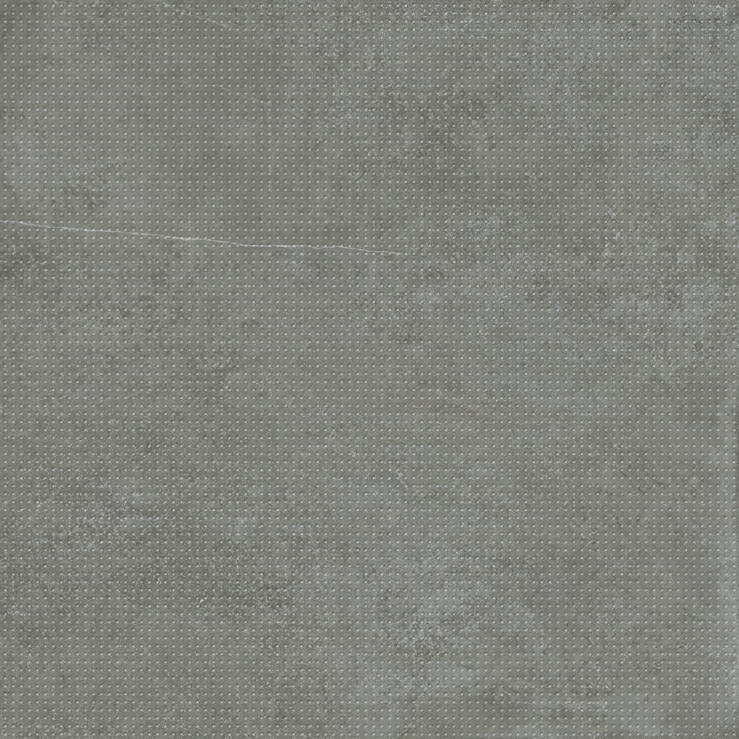 Matte gray porcelain step with bush-hammered texture and polished edge, evoking raw concrete elegance.