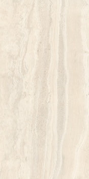 Matte almond porcelain tile with refined travertine texture, exuding earthy elegance and industrial sophistication for luxury interiors.