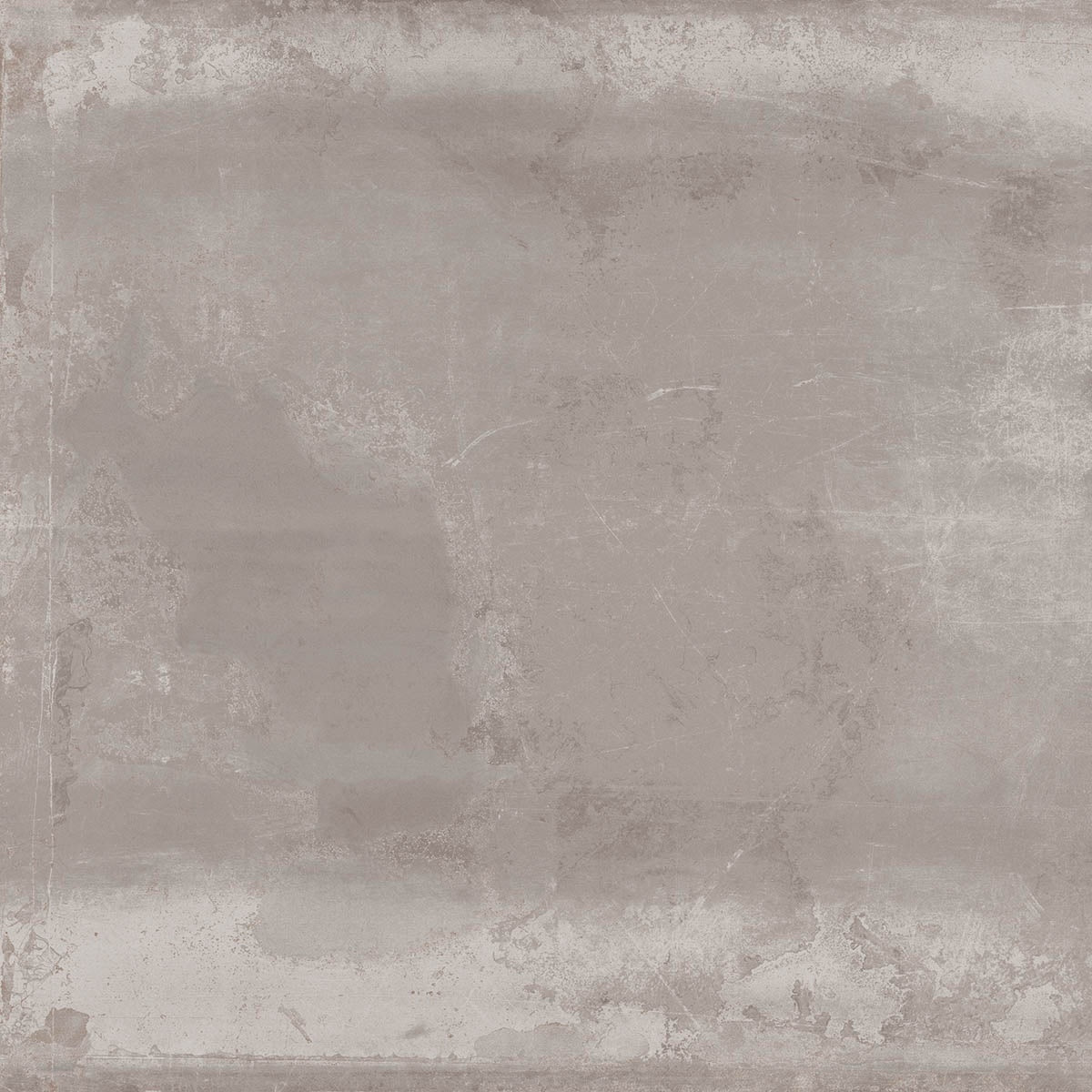 A large-format matte gray porcelain tile with a textured metallic finish, exuding urban elegance and industrial sophistication.
