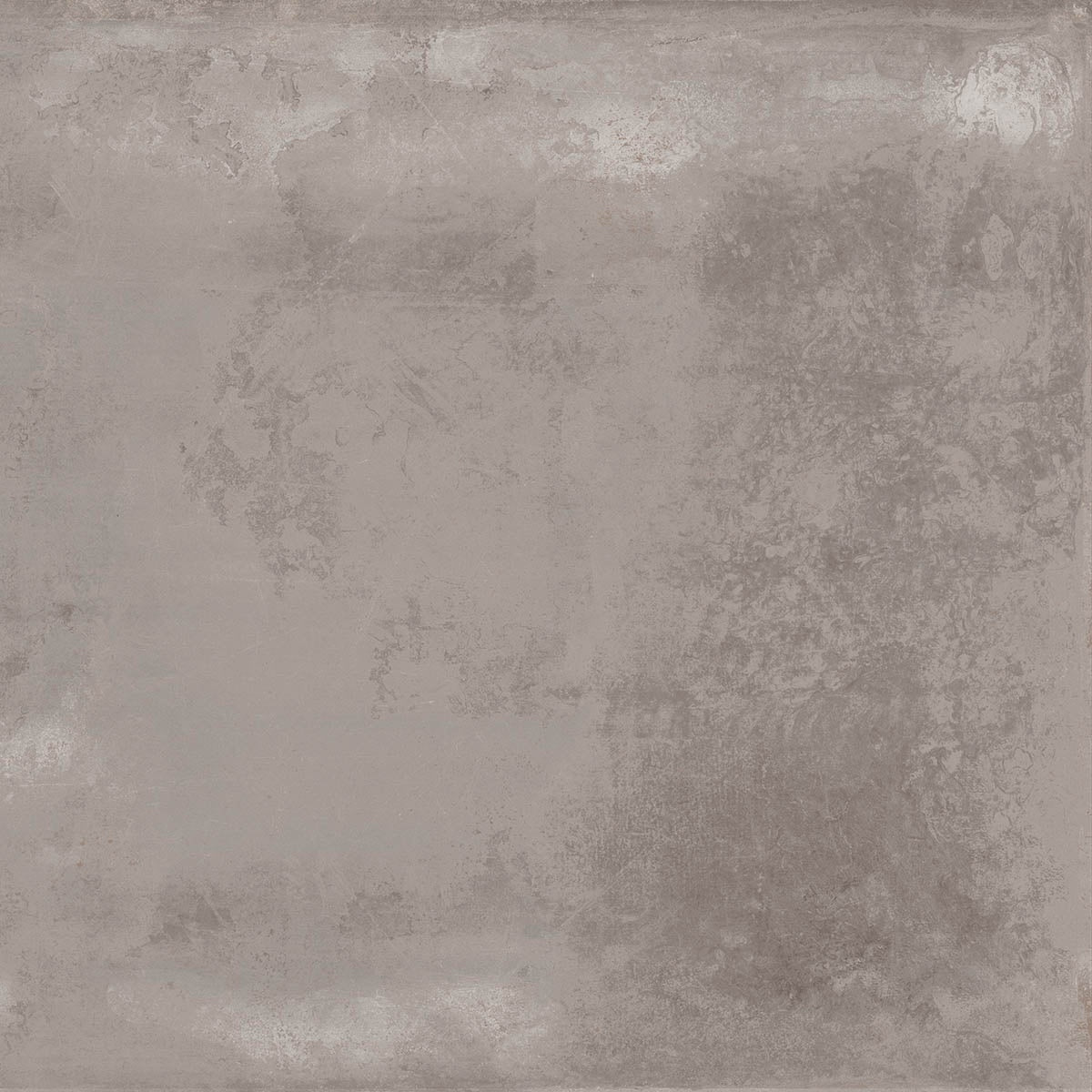 A large-format matte gray porcelain tile with a textured metallic finish, exuding urban elegance and industrial sophistication.
