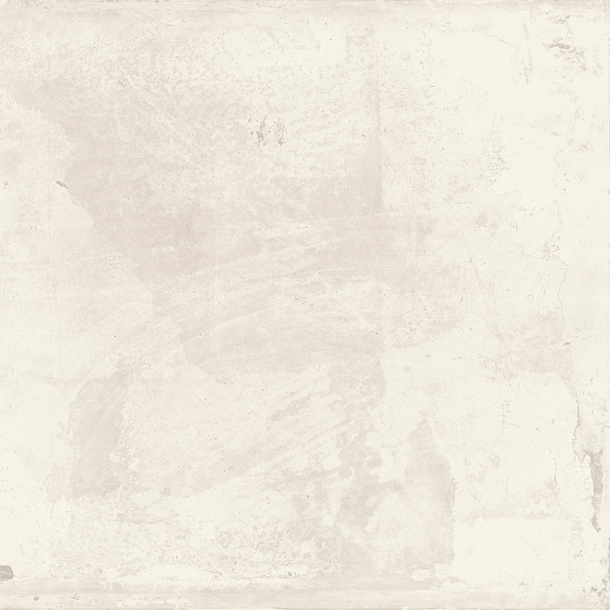 A large-format matte white porcelain tile with a subtle 3D texture and metallic undertones, exuding urban elegance and industrial sophistication.