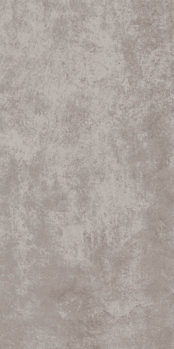 Rectified matte porcelain tile in urban metallic gray with a 3D textured surface, exuding industrial chic and metropolitan elegance.