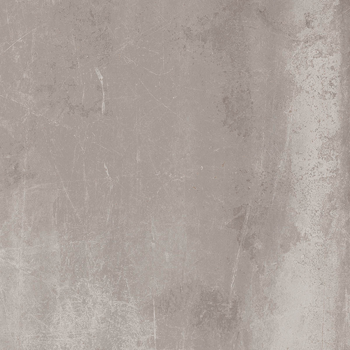 A textured matte gray porcelain tile with industrial metallic elegance and urban sophistication, rectified edges for seamless luxury.