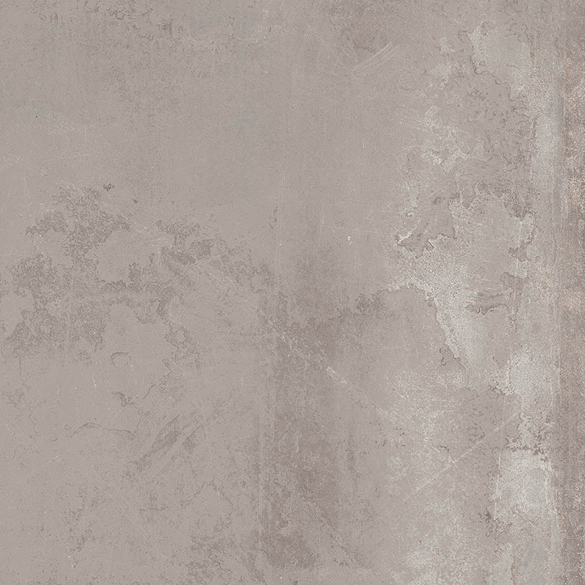 A textured matte gray porcelain tile with industrial metallic elegance and urban sophistication, rectified edges for seamless luxury.