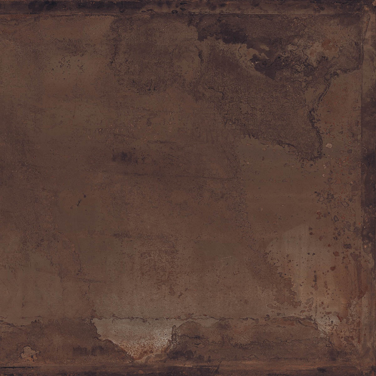 Matte brown porcelain bullnose trim with urban metallic elegance, full-body depth, and industrial-chic sophistication for refined edges.