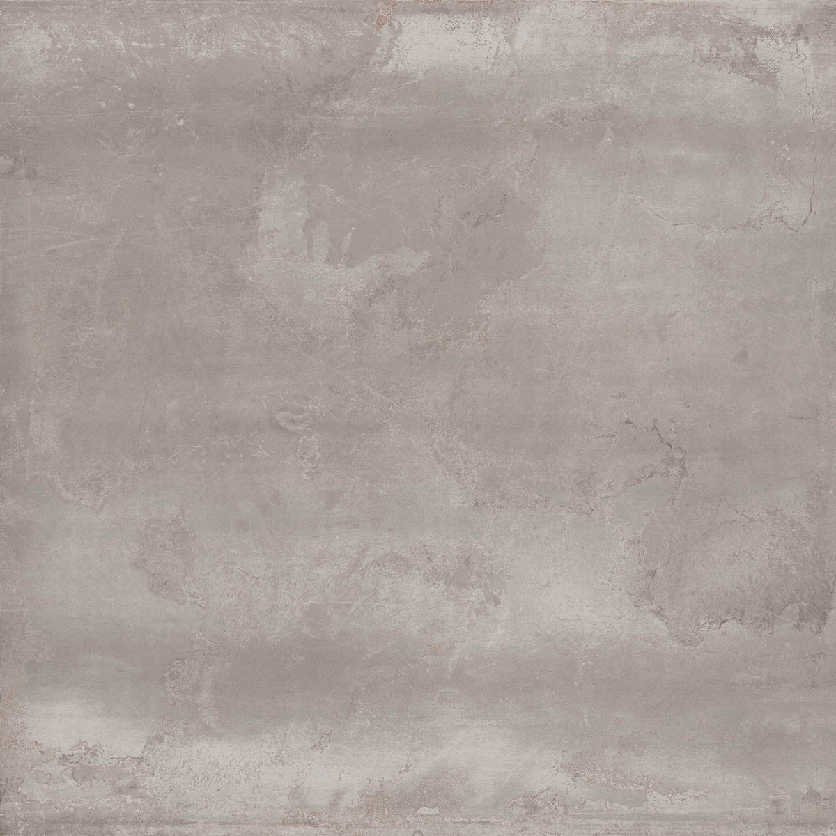Matte metallic gray porcelain tile with industrial-chic texture, exuding urban elegance and raw sophistication in a large square format.