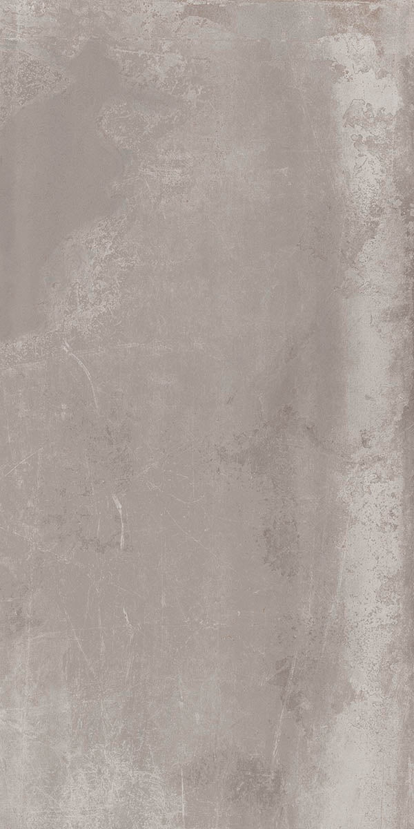 Matte metallic gray porcelain tile with industrial-chic texture and urban elegance, rectified edges for seamless luxury.