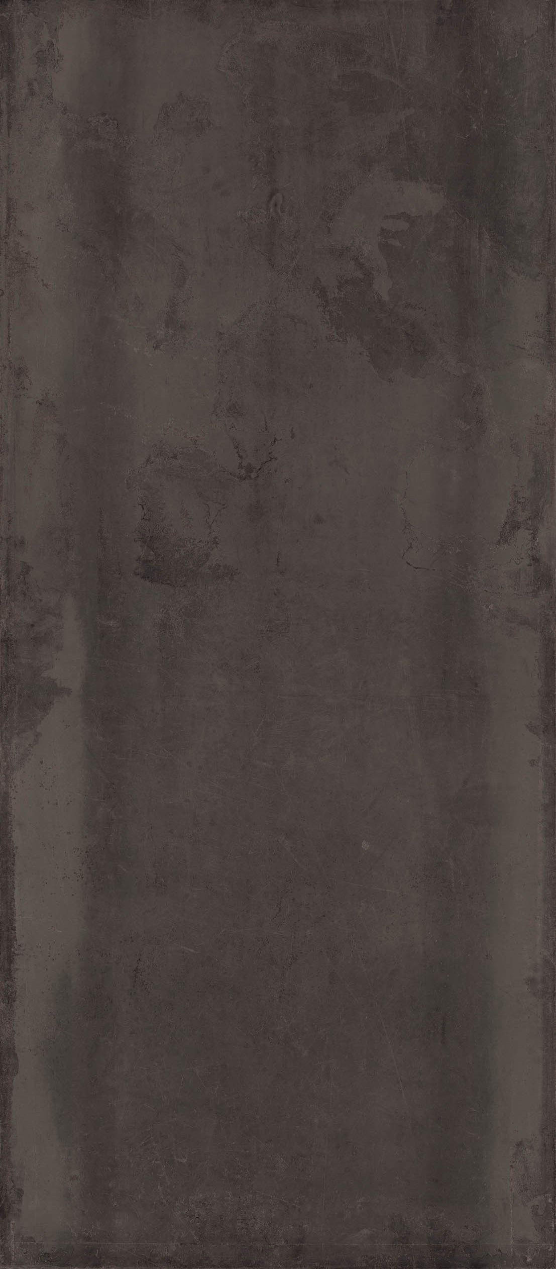Black matte porcelain wall tile with a textured metallic finish, exuding urban sophistication and industrial elegance.