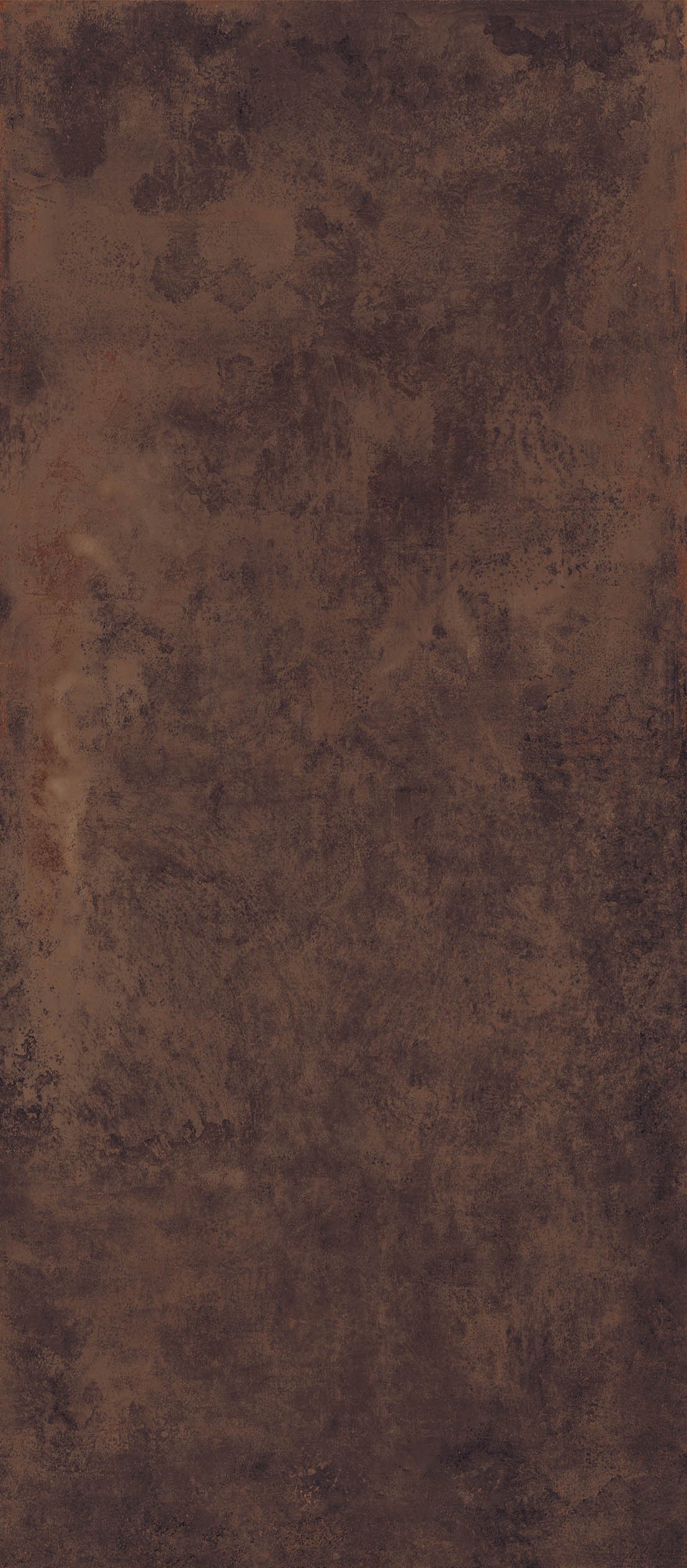 Matte brown porcelain wall tile with a textured metallic finish, exuding urban elegance and industrial sophistication.