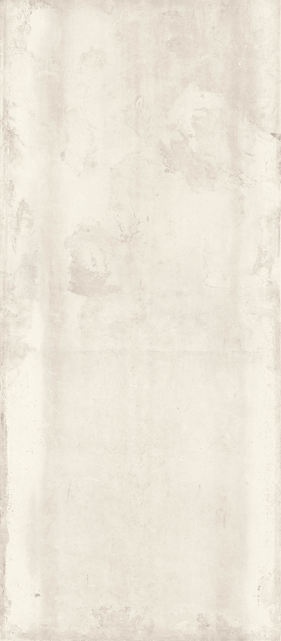 Matte white porcelain wall tile with subtle 3D texture and metallic undertones, exuding urban elegance and industrial sophistication.