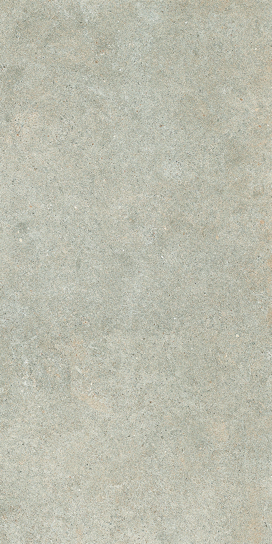 Elegant full-body porcelain tile in soft greige, matte with refined stone texture, exuding serene minimalism and timeless sophistication.