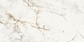 Luxurious large-format porcelain tile with Paonazzetto marble veining in soft white, semi-glossy finish for timeless elegance.