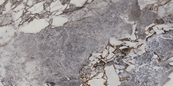 Luxurious dove grey porcelain wall tile with refined marble veins and a soft matte finish for timeless elegance.