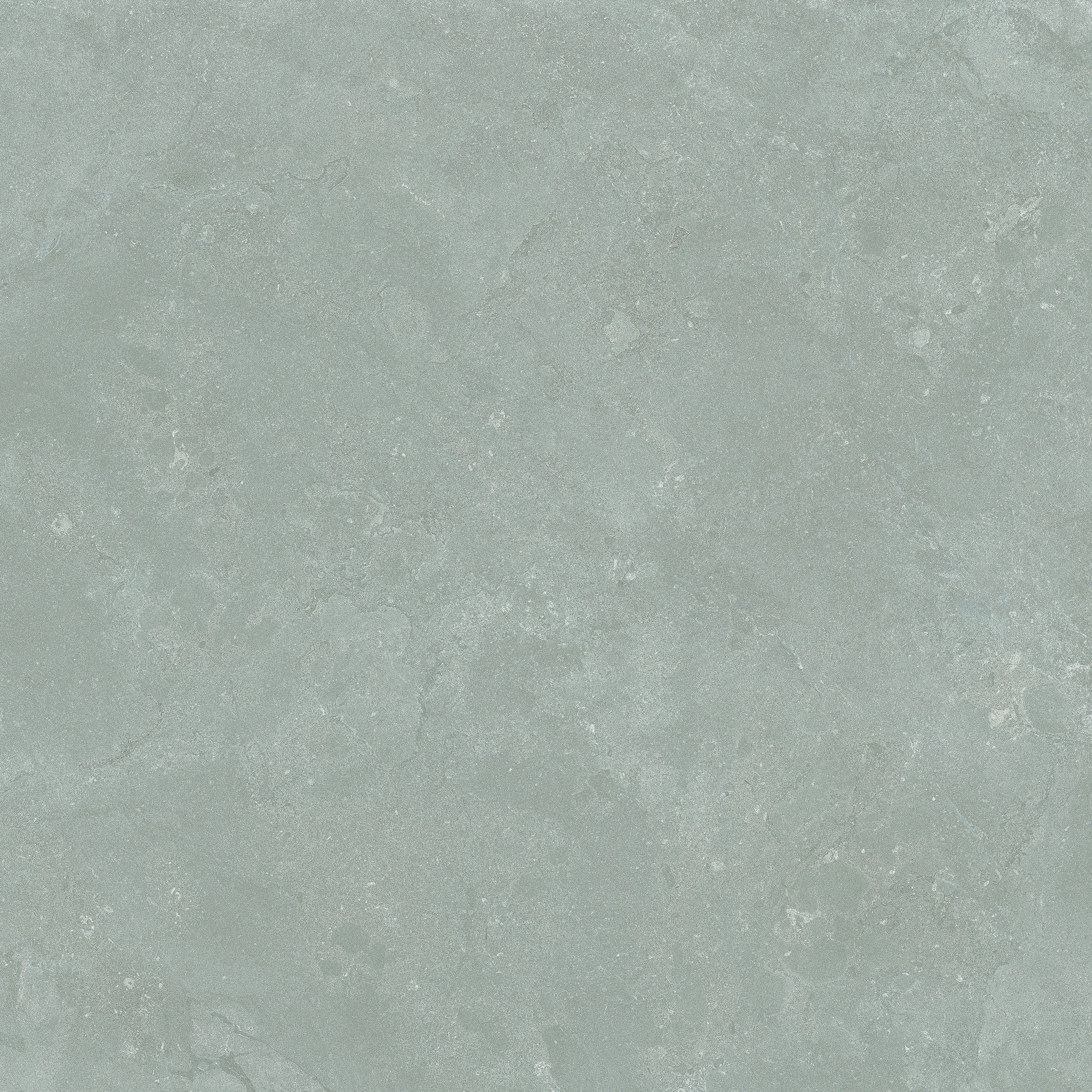 A bold, textured gray porcelain tile with a matte finish, evoking the playful sophistication of sedimentary stone in a modern square format.