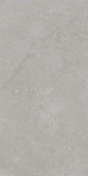 Textured matte gray porcelain wall tile with a free-spirited, bold sedimentary stone look and high-saturation chromatic depth.