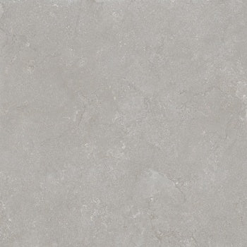 Luxurious matte gray porcelain tile with bold 3D texture, evoking sedimentary stone—playful yet refined for vibrant interiors.