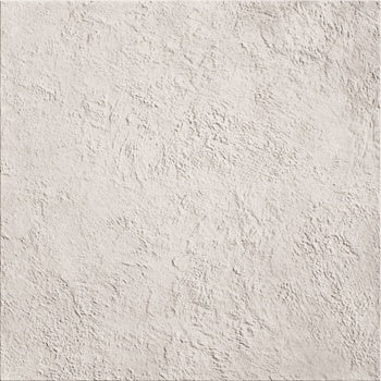 Bush-hammered matte porcelain tile in warm white, evoking rustic Tuscan charm with textured, earthy elegance for refined interiors.