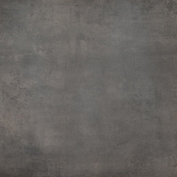 Matte black porcelain tile with subtle wood-effect inlay, exuding minimalist sophistication and refined contemporary elegance.