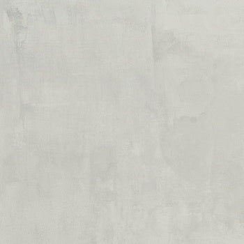 Elegant matte white porcelain bullnose trim with refined resin-like texture and subtle wood-effect inlay for seamless transitions.