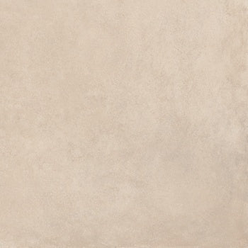 Warm terracotta-inspired porcelain tile with a soft beige matte finish, evoking artisan-crafted elegance for refined contemporary spaces.