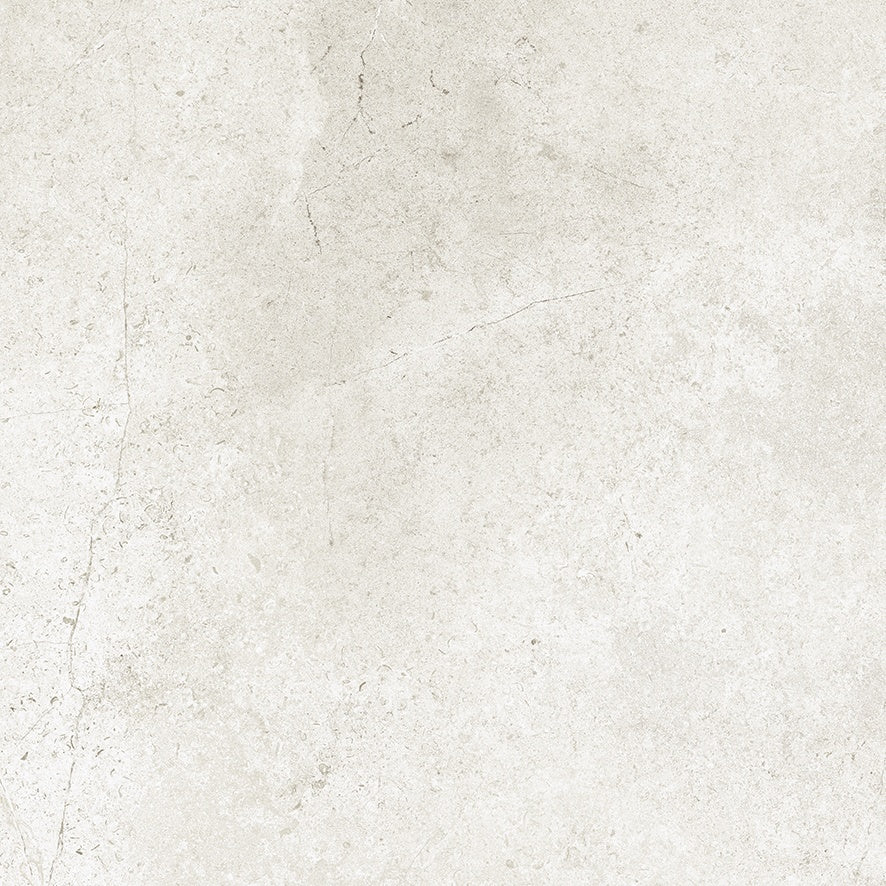 Ivory porcelain plank with a matte, slip-resistant finish and polished edges, evoking rustic sophistication and warm minimalism.